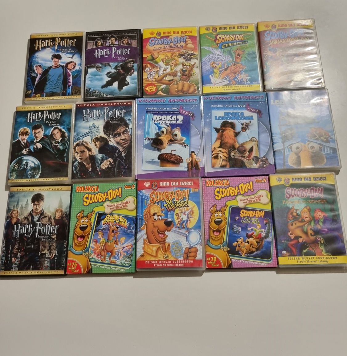 Filmy i bajki dla dzieci harry potter scooby doo i epoka lodowcowa