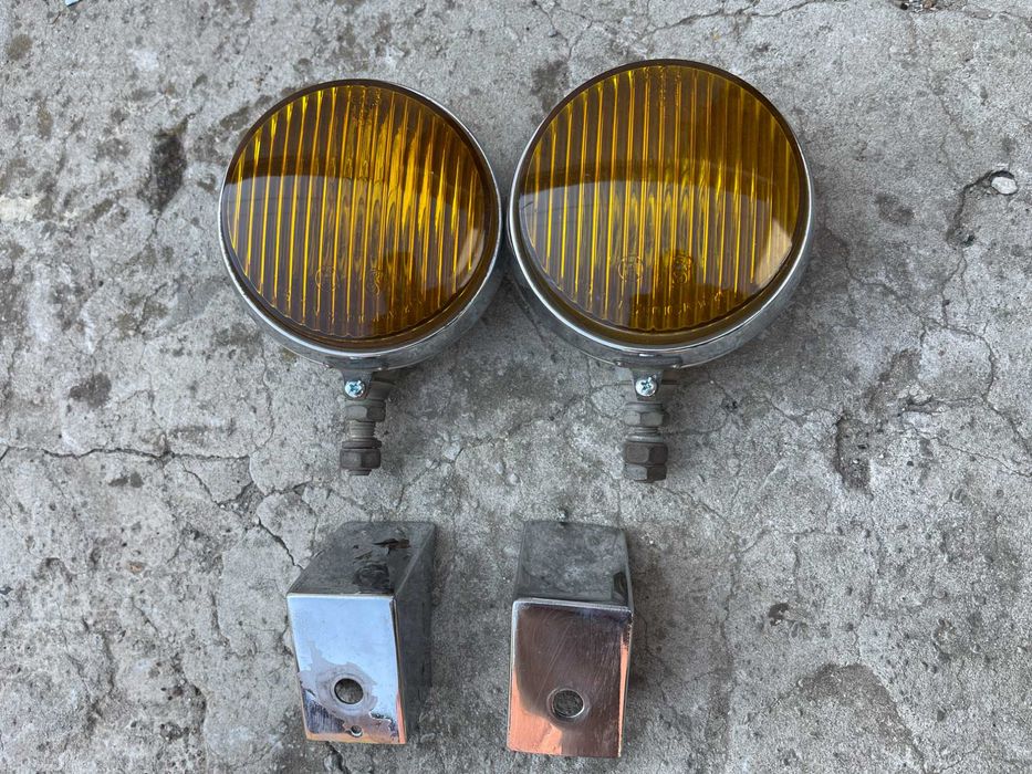 противотуманки чешские хром ваз (москвич)