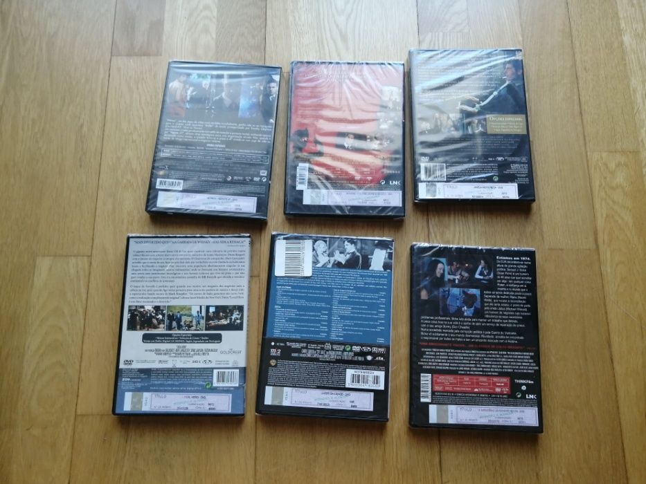 16 DVDs - Filmes conceituados - Novos - Embalados!