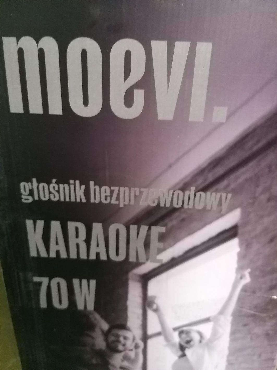 Głośnik bezprzewodowy karaoke 70w komunia dzień dziecka