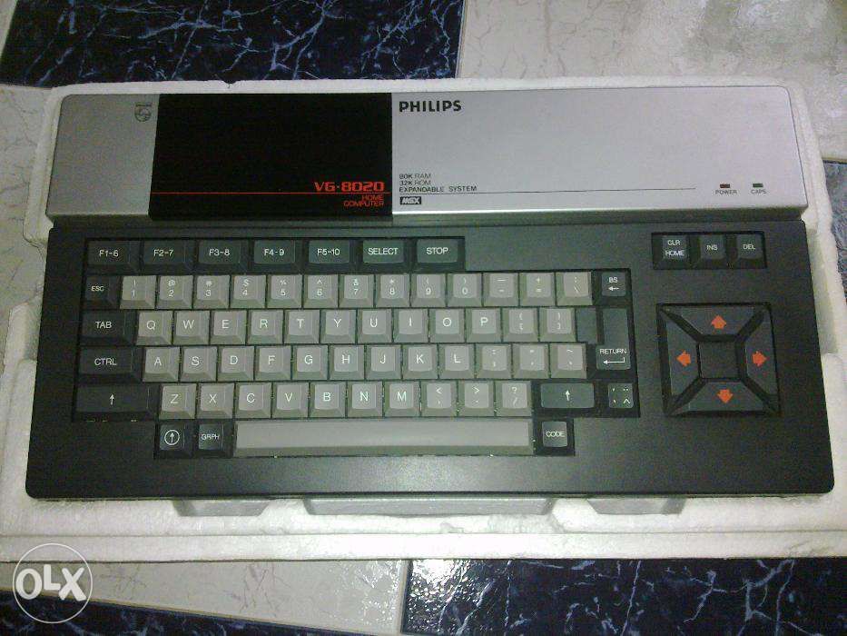 Computador Philips MSX VG-8020 "Vintage"