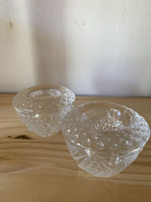 Castiçais universais de cristal D’Arques Paris