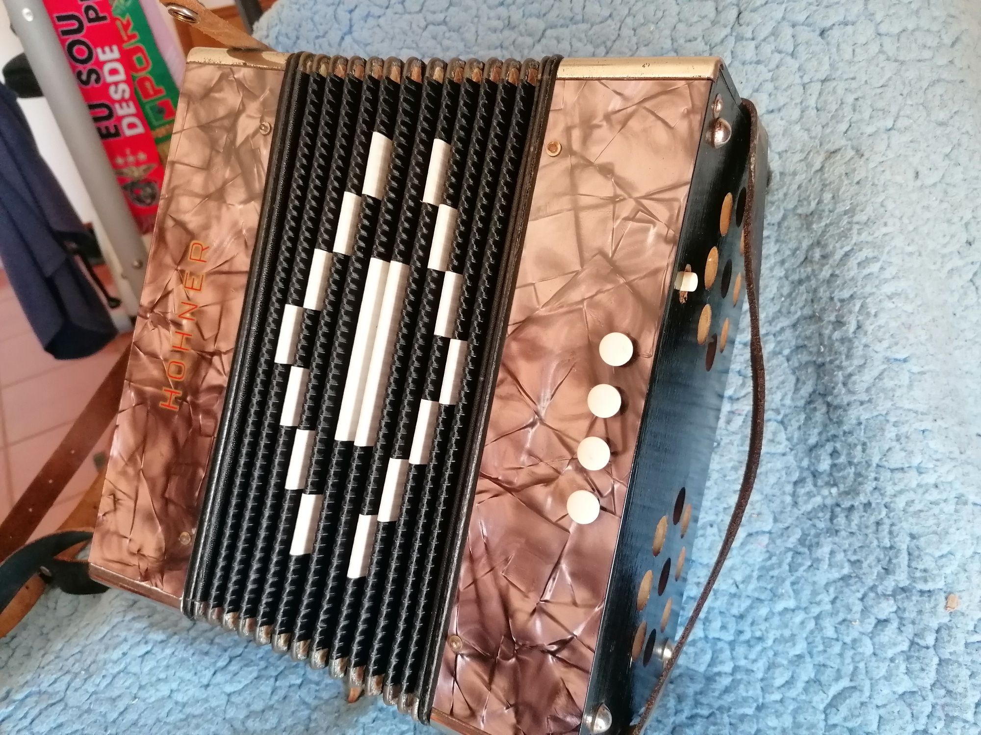 Concertina Harmónio Hohner