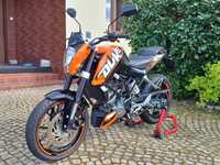 KTM Duke Duke 125 ABS 2016r. książka serwisowa! na kategorię A1 lub B transport