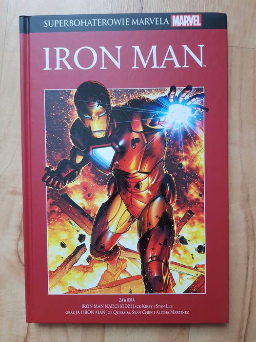 Komiks Iron Man Superbohaterowie Marvela