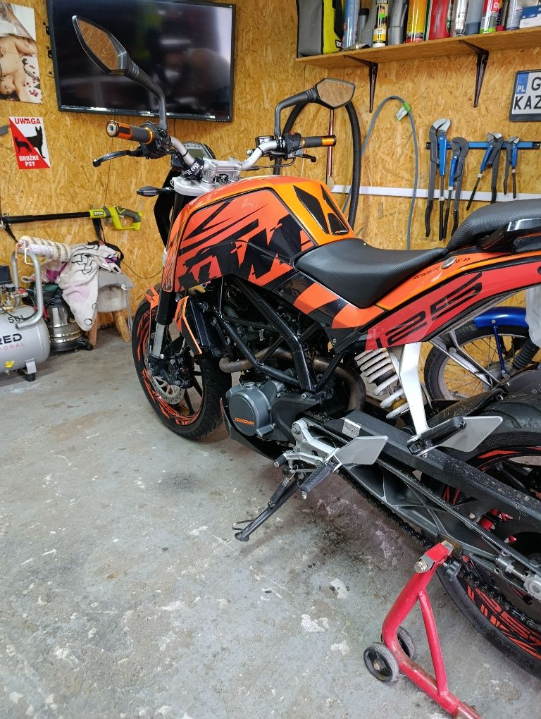 Motocykl KTM Duke 125