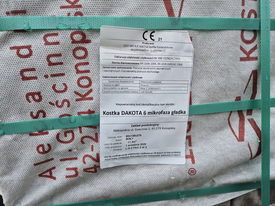 Kostka brukowa Dakota 12m2