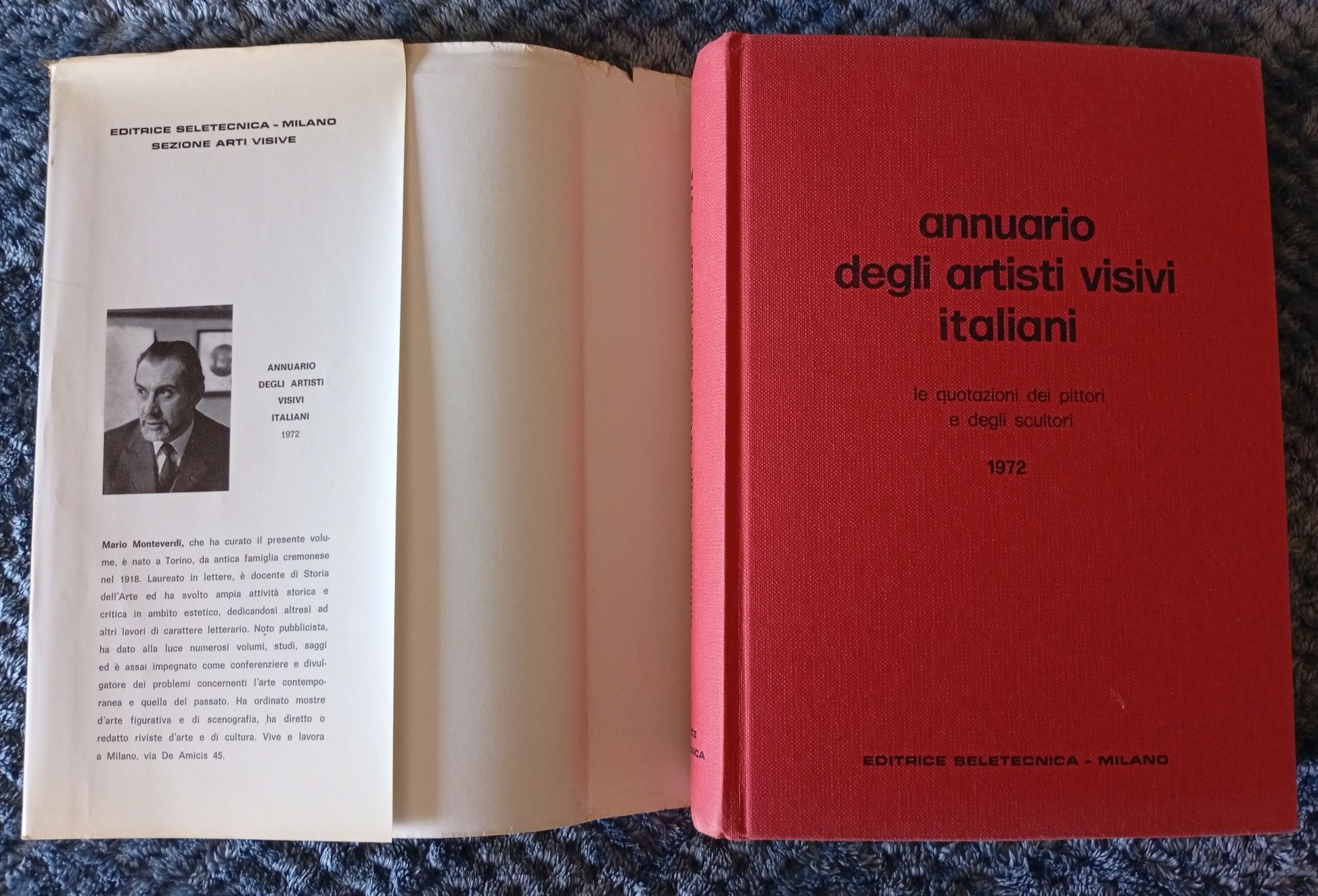 Livro Annuario degli artisti visivi italiani