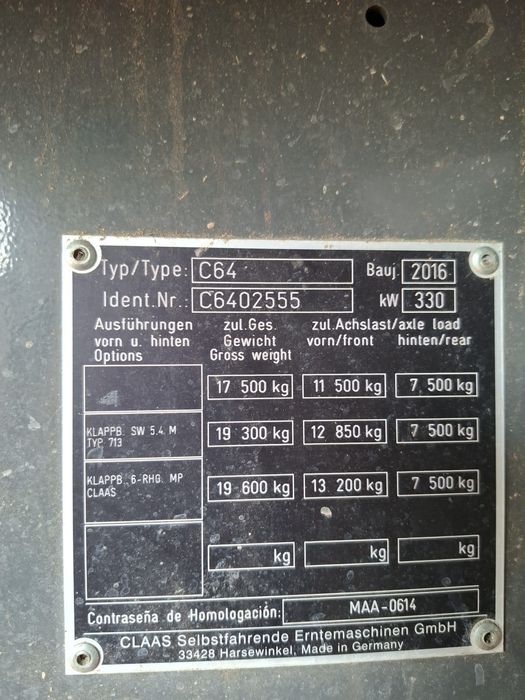 Kombajn Class Lexion 670