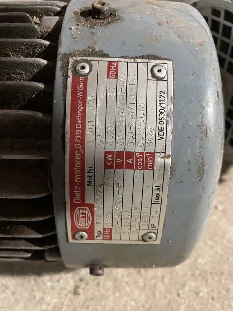 Motoreduktor  do pieca maszynki itd