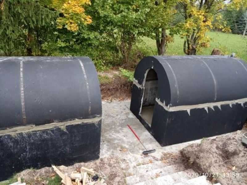 Piwnica betonowa ziemianka piwnice ogrodowe