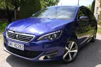 Peugeot 308 2,0 GT LED 1/2SKÓRY IDEALNY zarejestrowany gwarancja