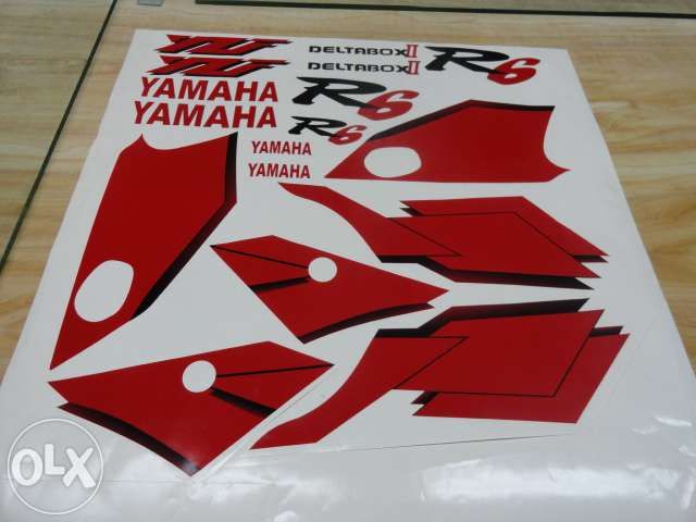 Autocolantes para yamaha rz 50