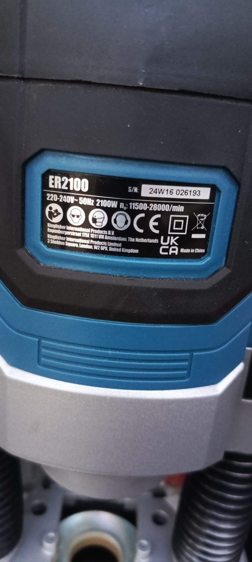 Frezarka gornowrzecionowa erbauer 2100w er2100