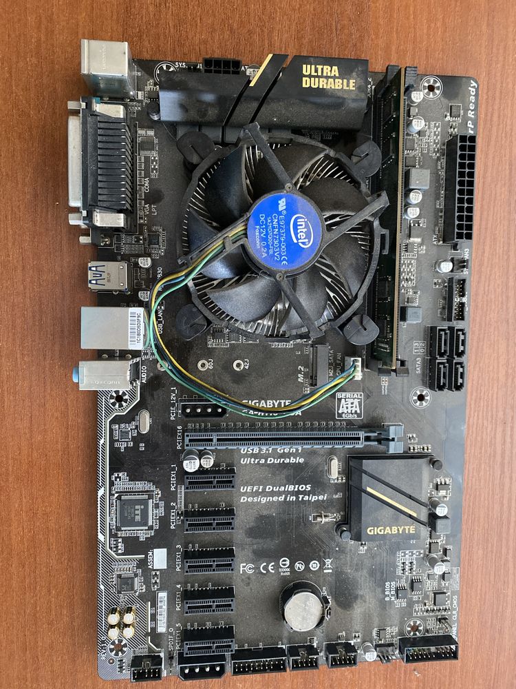 Gigabyte ga-h110-d3a + G 3930