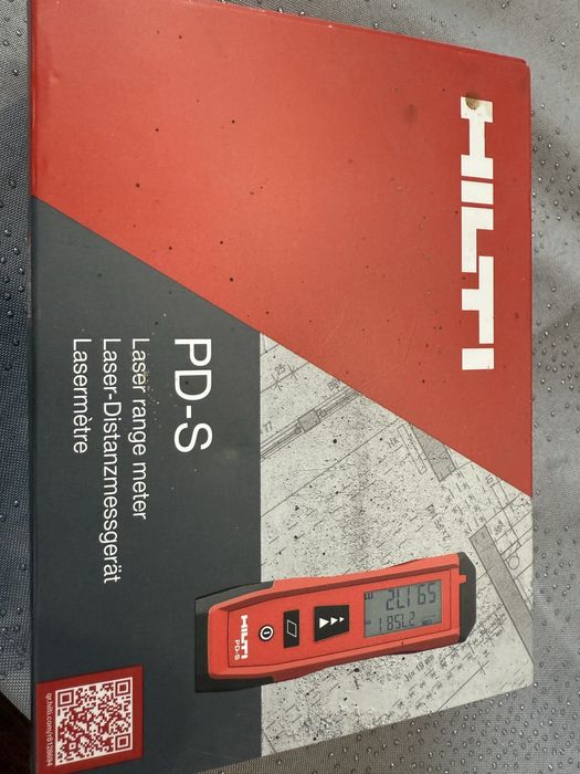 Dalmierz hilti PD S miernik laserowy