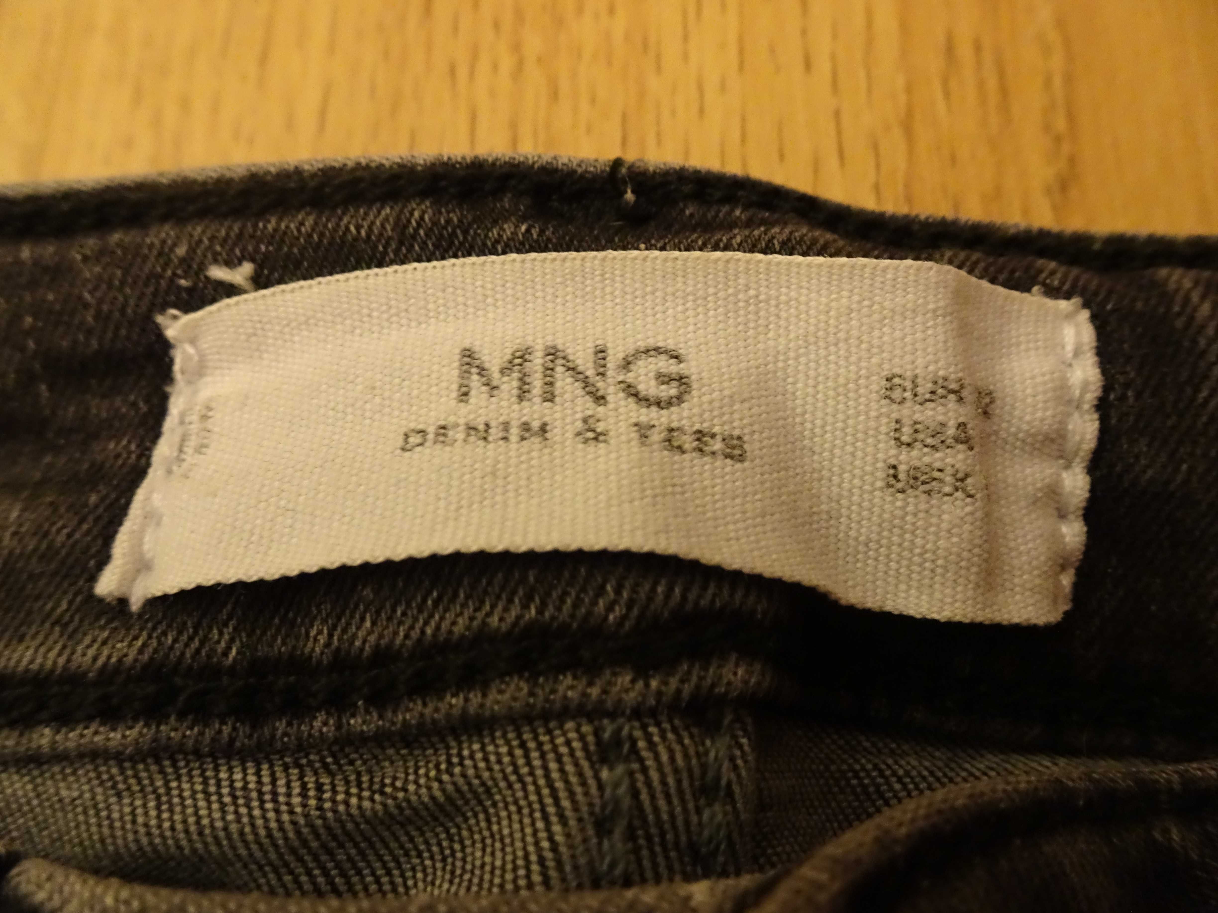 MANGO jeansy damskie xxs/32 skinny, rurki