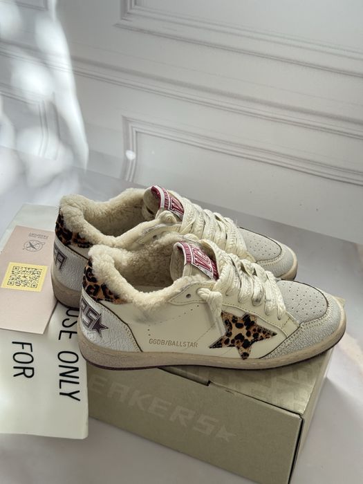 Кеди Golden Goose розмір 36, 39, 40 утеплені з хутром