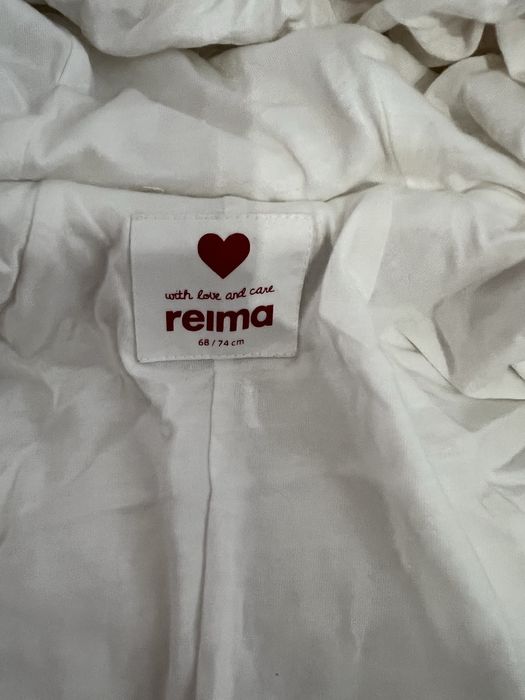 Зимний комбинезон Reima 2 в 1, 68/74 с шапкой и варежками