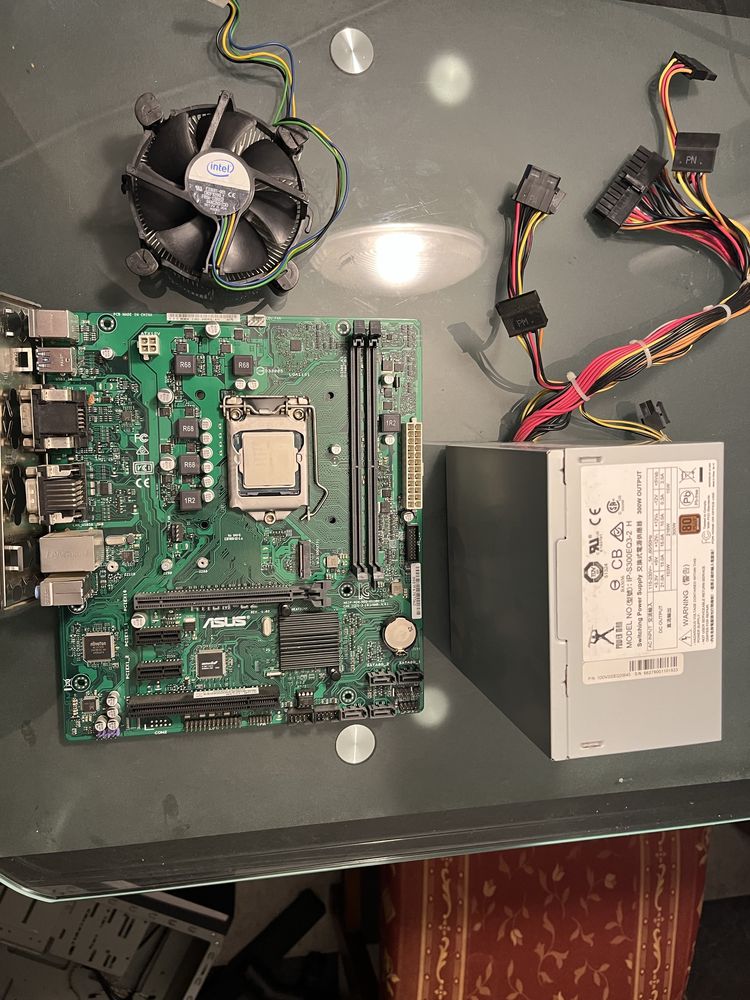 Conjunto peças computador