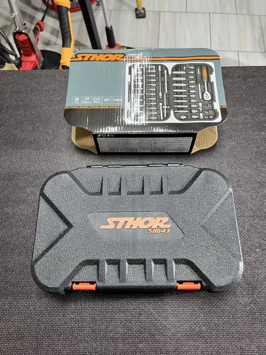 Набор инструментов 56 ед. STHOR Польша Технология AS-DRIVE