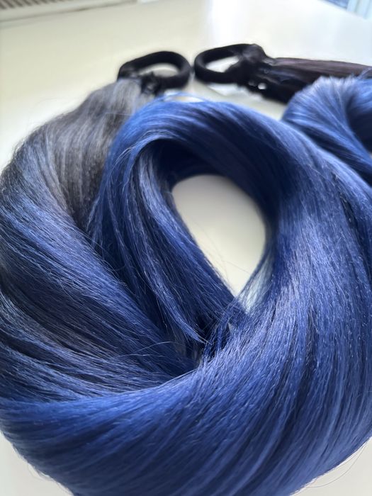 Warkoczyki na gumce doczepiane