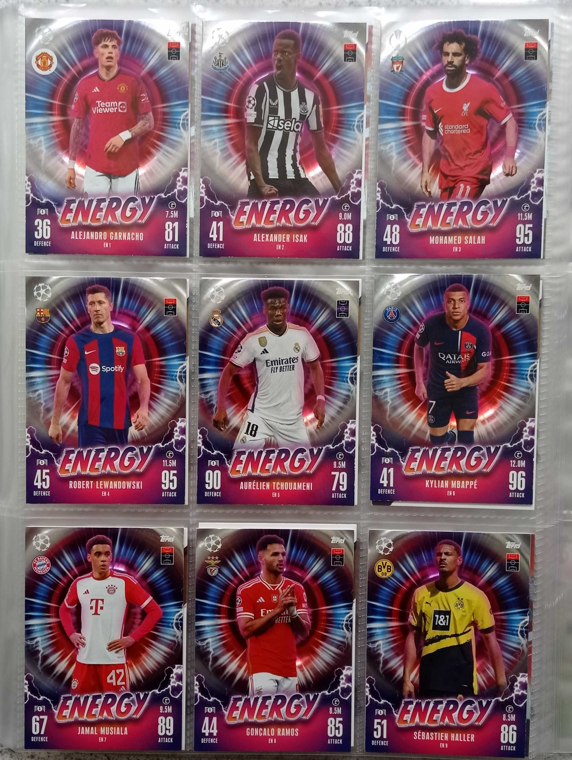 Cartas   MATCH  ATTAX  2023/24