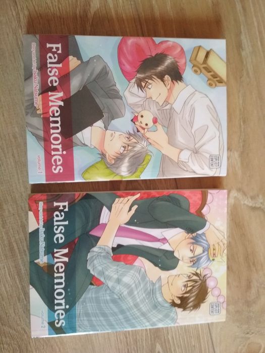 False Memories - Isaku Natsume vol 1-2 manga yaoi