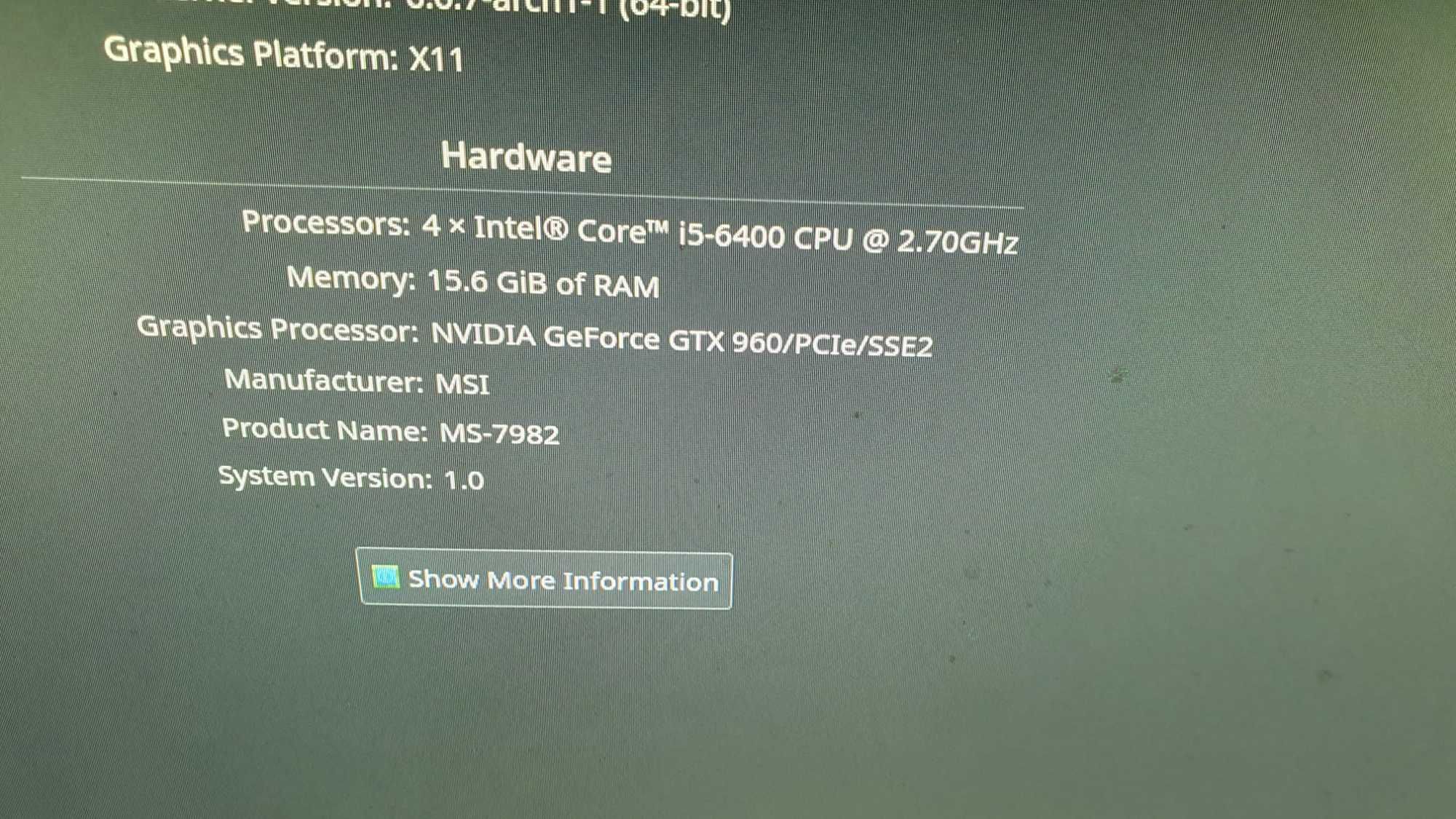 Komputer stacjonarny Intel Core i5-6400, GeForce GTX 960 (4 GB)