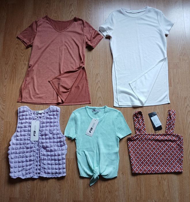Mix ubrań letnich lato xs s m