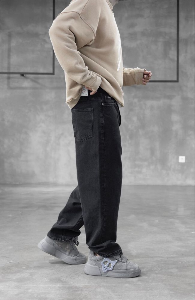 Джинси baggy труби ультраширокі