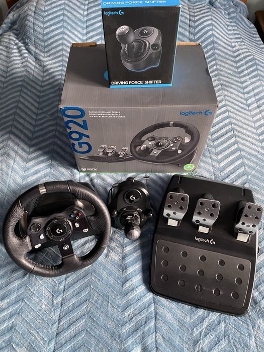 Logitech g920 + shifter