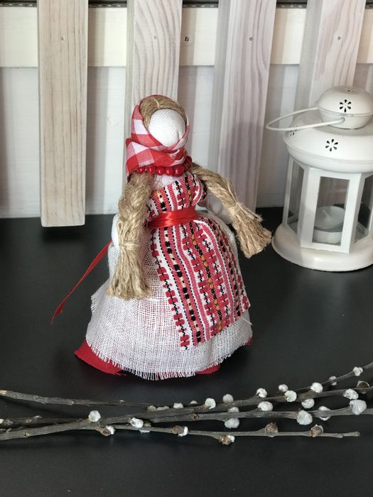 Лялька мотанка, український сувенір, укрїнська лялька, кукла мотанка