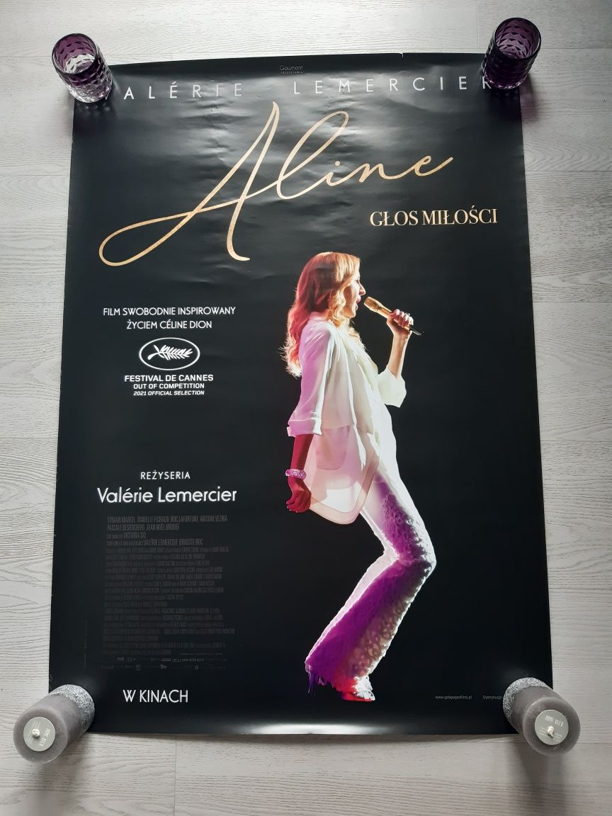 Plakat kinowy z filmu Aline Głos miłości Celine Dion