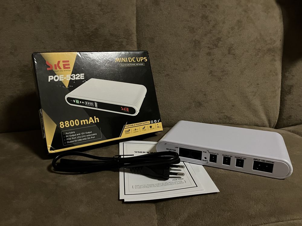 Mini UPS для роутера