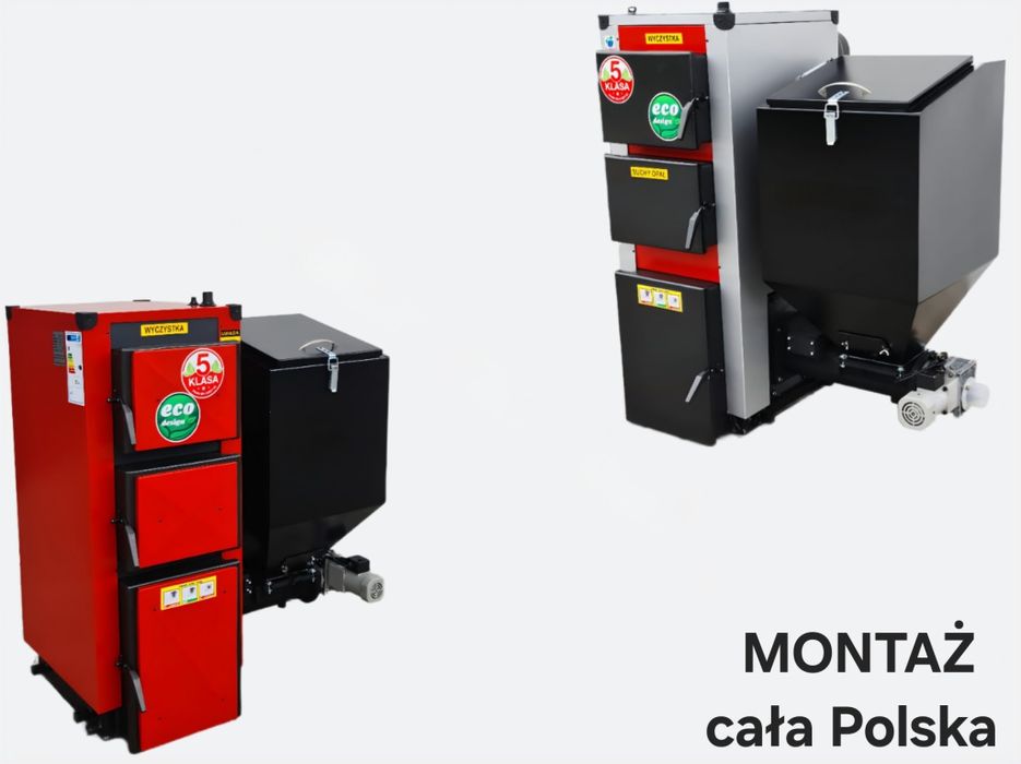 --> KOCIOŁ na ekogroszek 15kw 140m2 PIEC z podajnikiem 5 klasa