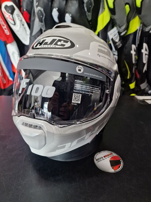 Kask motocyklowy HJC F100 HETAL WHITE ! 'S 'M 'L 'XL! FV! Raty 0%!
