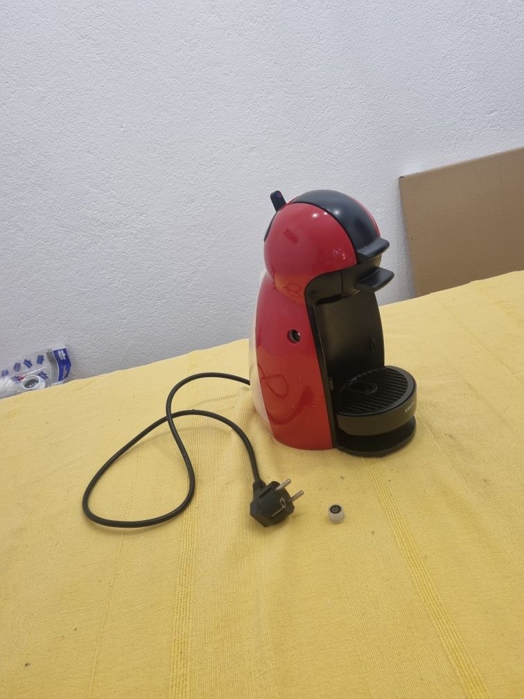 Máquina de café para arranjo problema no Botão