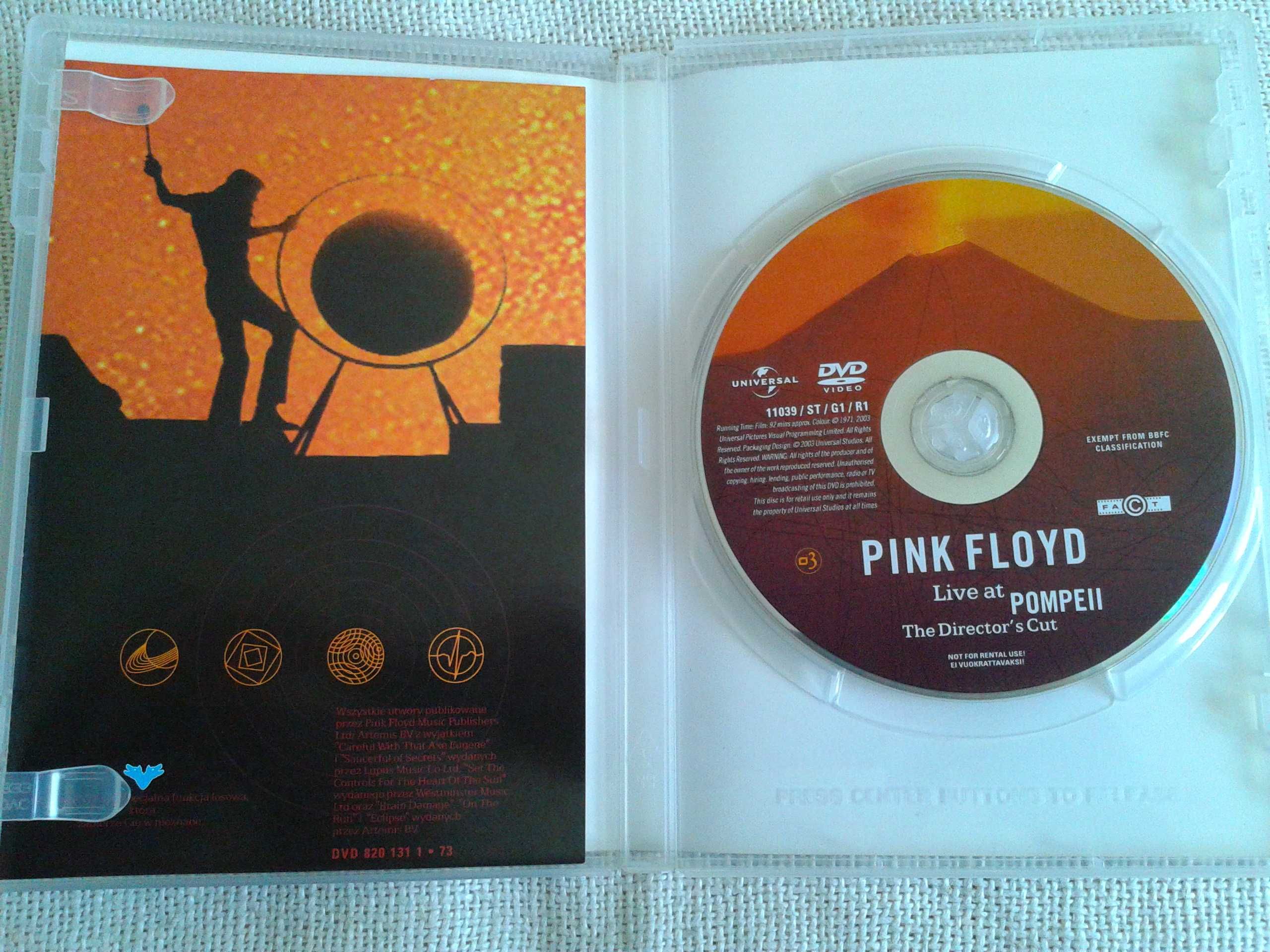 Pink Floyd - Live at Pompeii. The Director's Cut  DVD