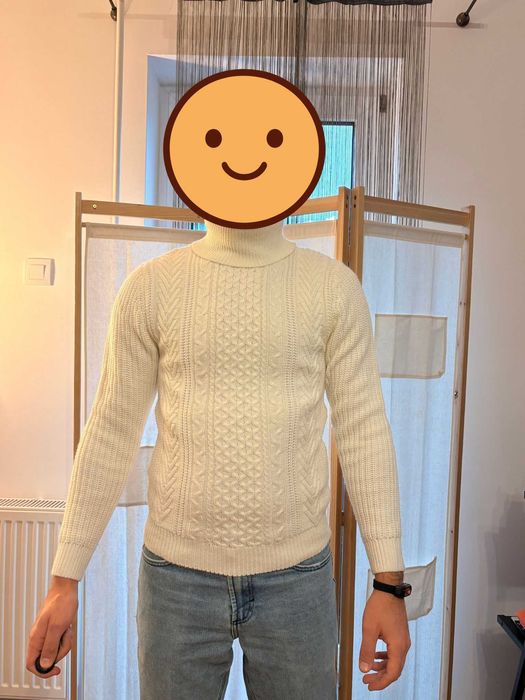 Sweter świąteczny męski