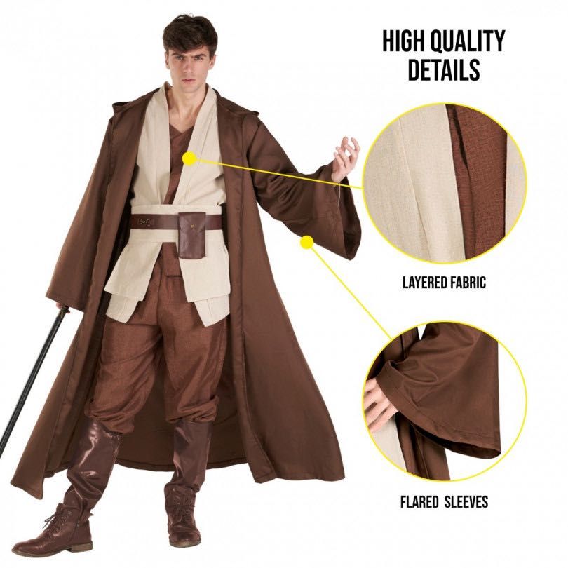 Jedi Star Wars  Gwiezdne Wojny kostium karnawałowy roz XL