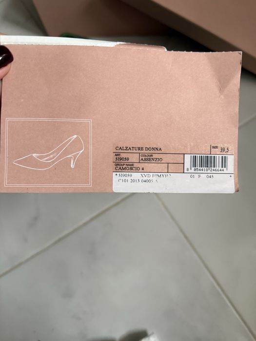 Яскраві туфлі MIU MIU оригінал