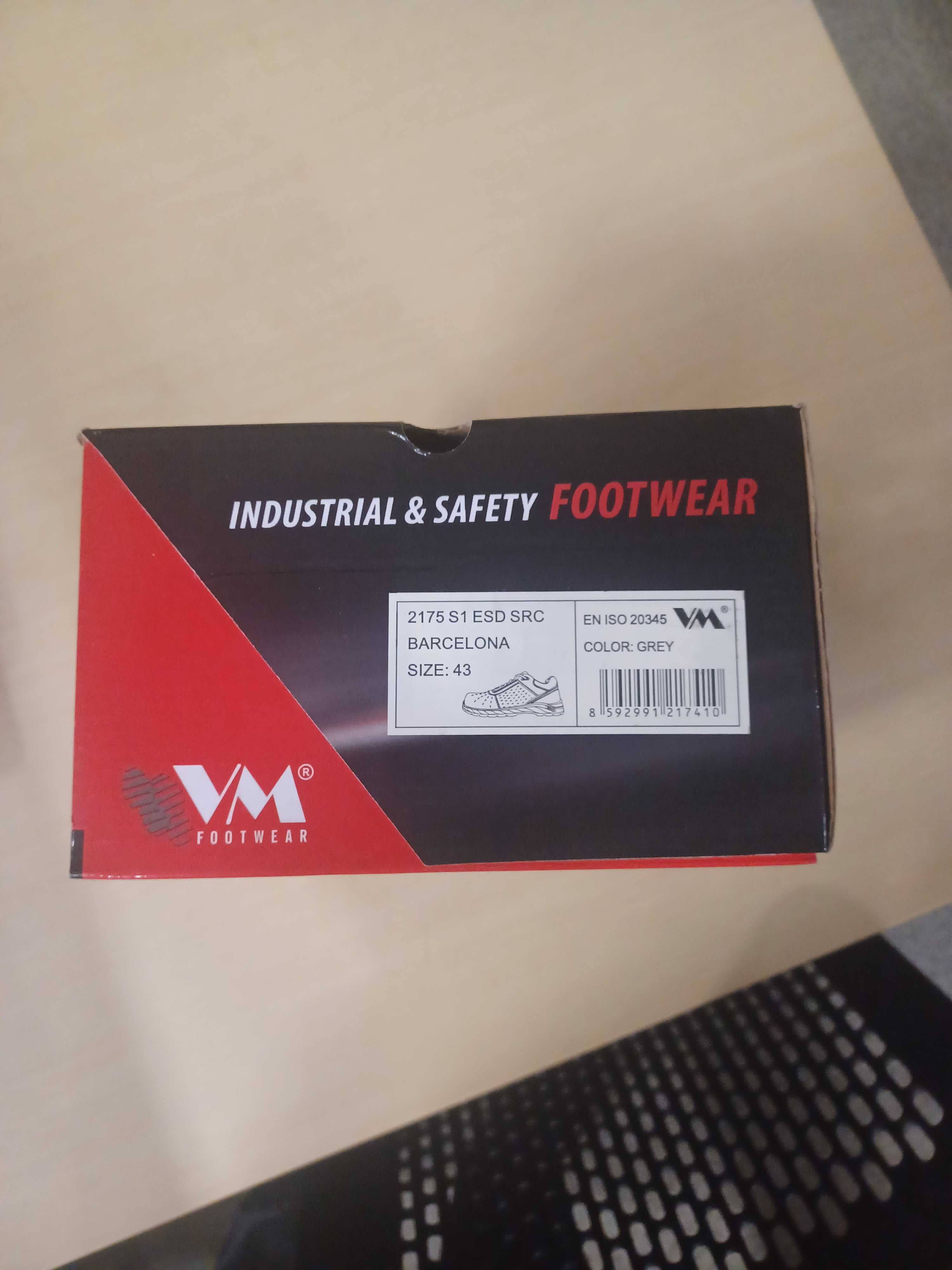 Buty półbuty robocze