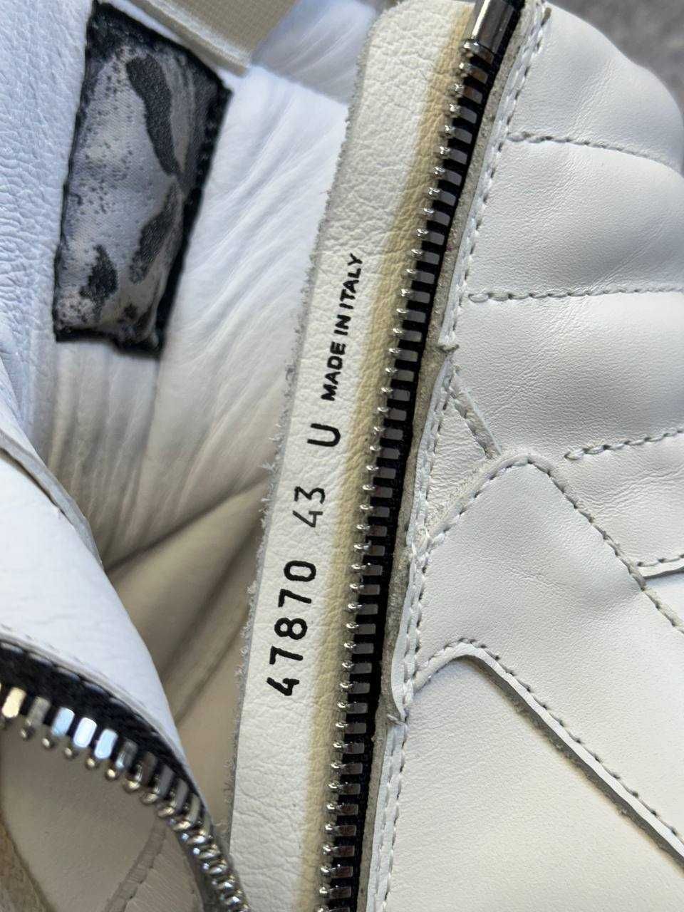 Rick Owens Geobasket Ramones jumbo laces білі кеди opium archive Milk