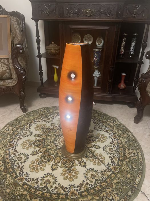 Candeeiro de chao unico, ES UpcycleDesigns