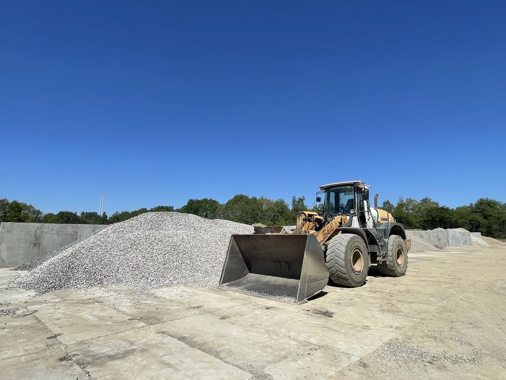 Skład kruszyw, materiałów sypkich: kliniec piasek grys tłuczeń dolomit