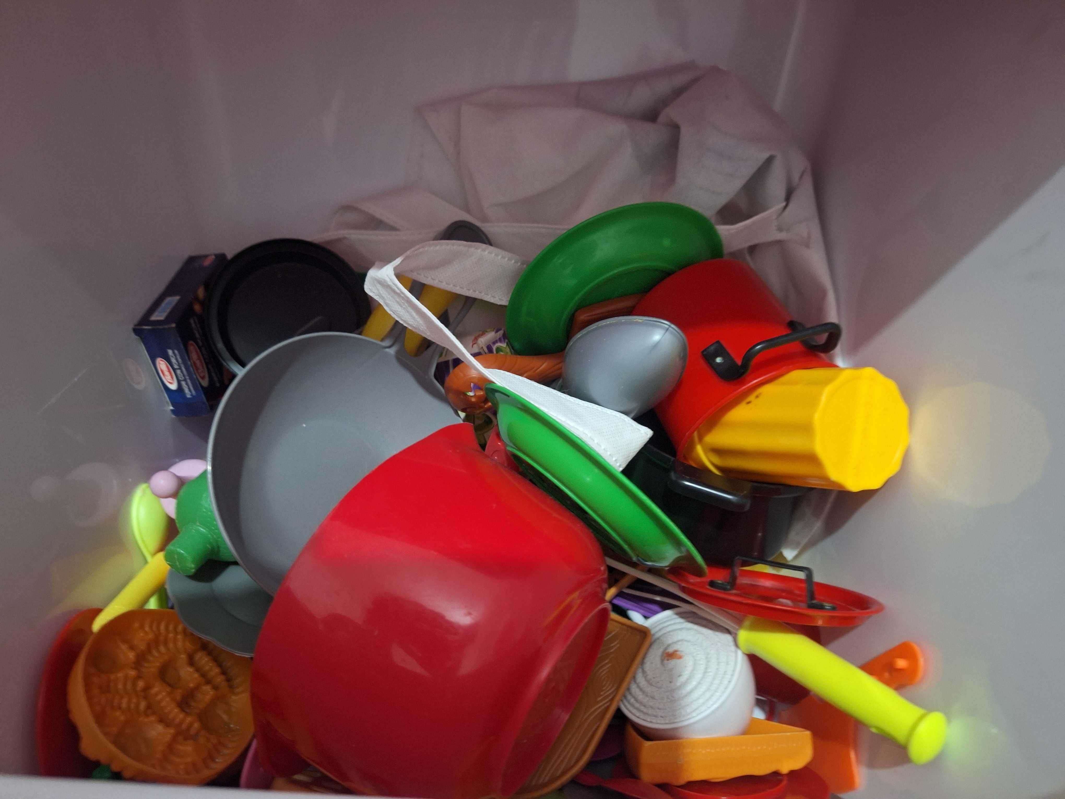 Cozinha brincar com alimentos