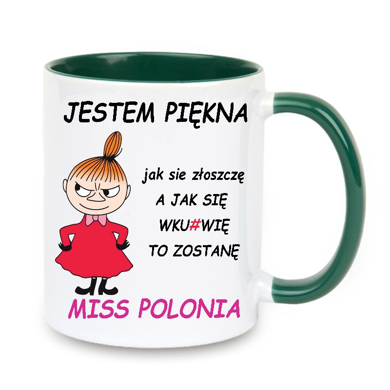 Kubek z nadrukiem Mała Mi, Muminki, Śmieszne, BCZ-MI-062