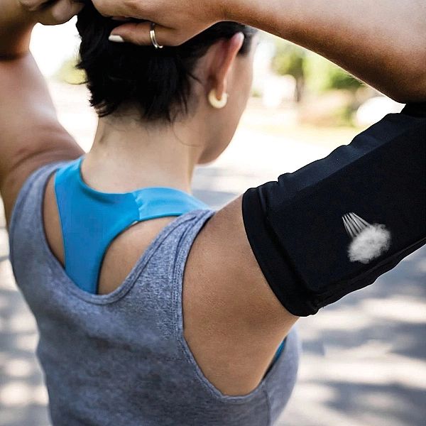 Armband do biegania opaska na ramię na telefon XL granatowa