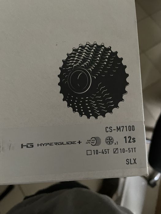 NOWA! Kaseta Shimano CS-M7100  12rz 10-51